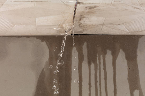 Professional Commercial Water Damage Restoration technician working in Langsville, OH